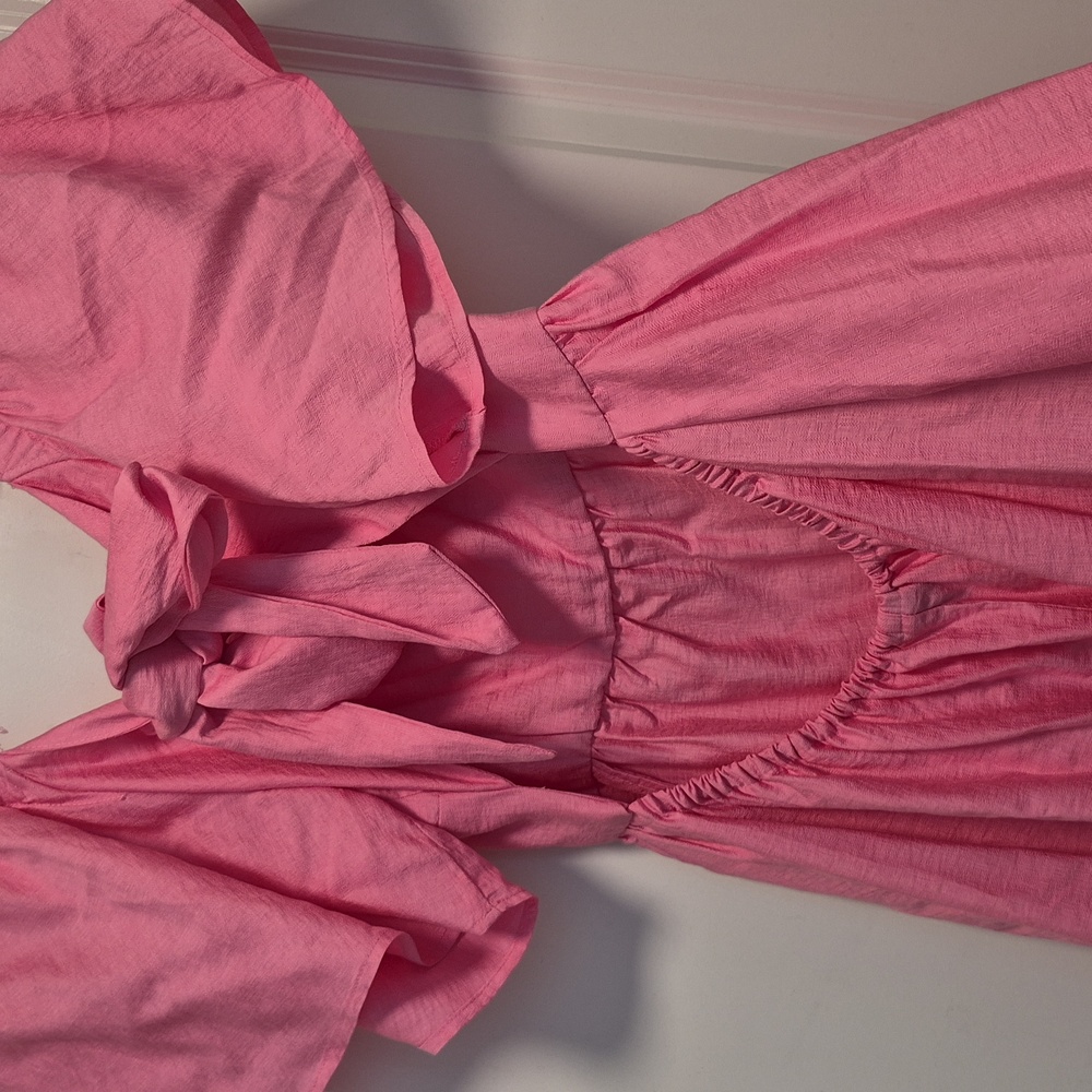 A New Day Flutter Sleeve Dress - Picture 5 of 5